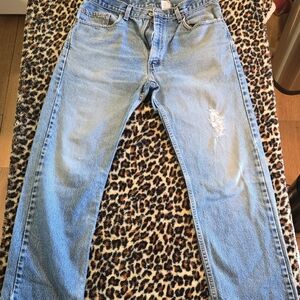 Levi's Men's Classic Light Blue Straight Jeans